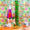 Burning Love 18" Twin Flame Bong- Green Bongs