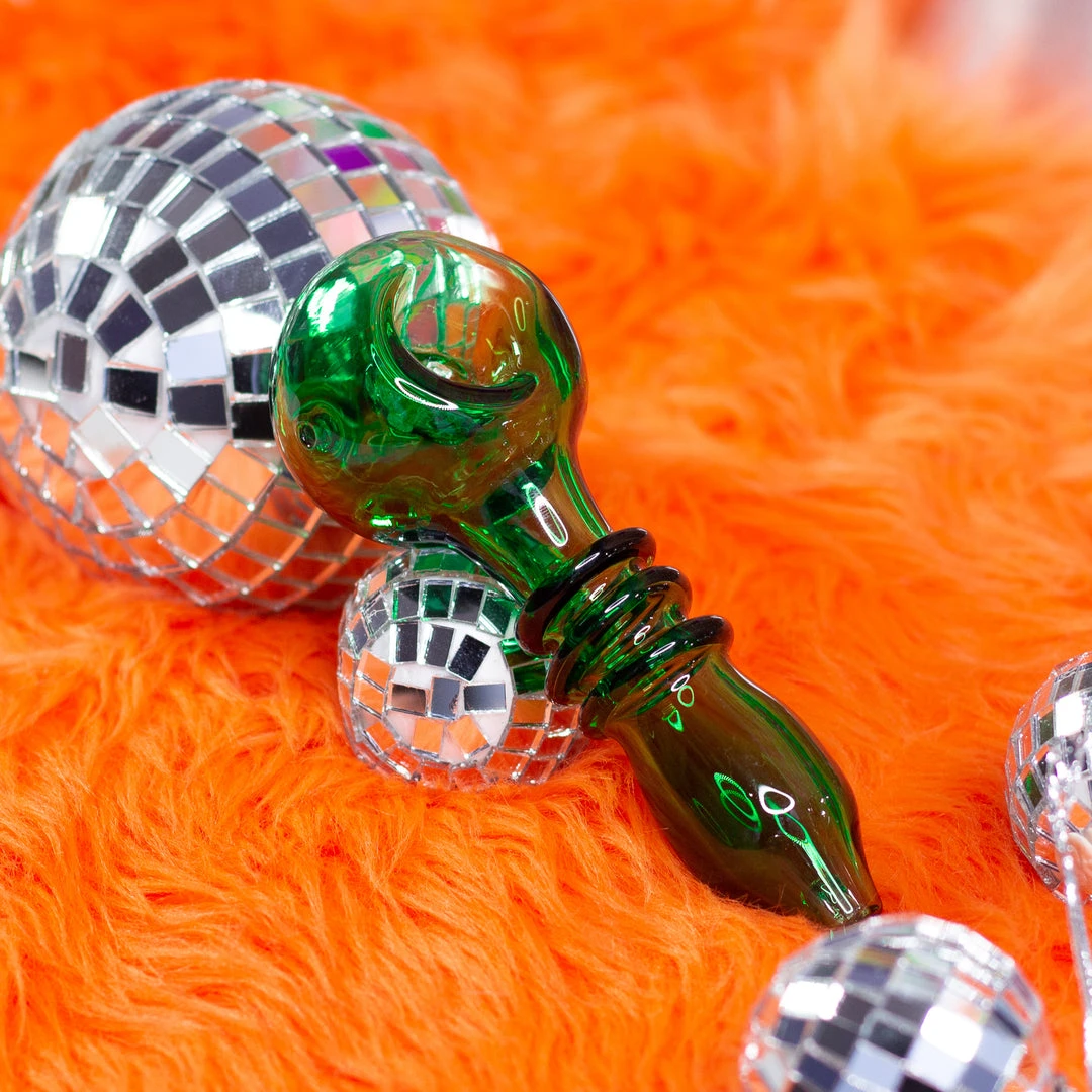 Shop Burning Love Pipes Built-In Filter Pipe- Green 3 Shop Burning Love Pipes Built-In Filter Pipe- Green