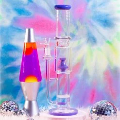 Burning Love 16.5" Heavy Hitter Bong- Lavender