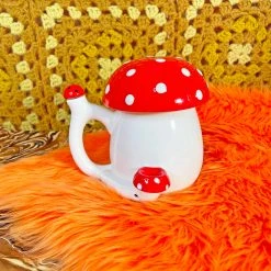 Shop Burning Love Mushroom Mug Pipe