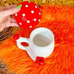 Shop Burning Love Mushroom Mug Pipe