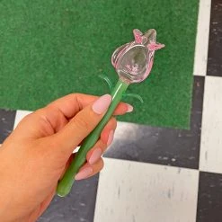 Burning Love Tulip Pipe- Pink Pipes