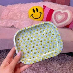 Shop Burning Love Smiley Rolling Tray