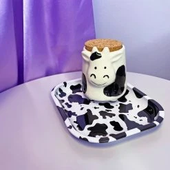 Burning Love Moo Stash Jar Storage