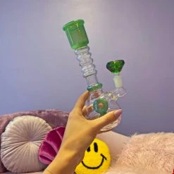 Burning Love Jade Water Pipe - Jade Bongs