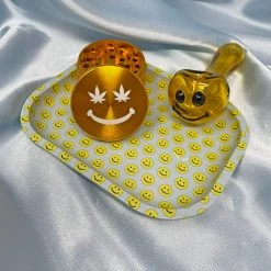 Shop Burning Love Smiley Rolling Tray