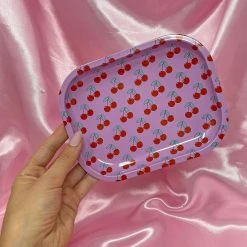Shop Burning Love Cherry Rolling Tray Rolling Trays
