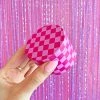 Burning Love Pink Checkerboard Grinder