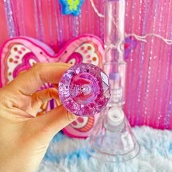 Burning Love Material Girl Water Pipe- Purple