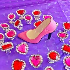 Burning Love Lighters Pink High Heel Lighter