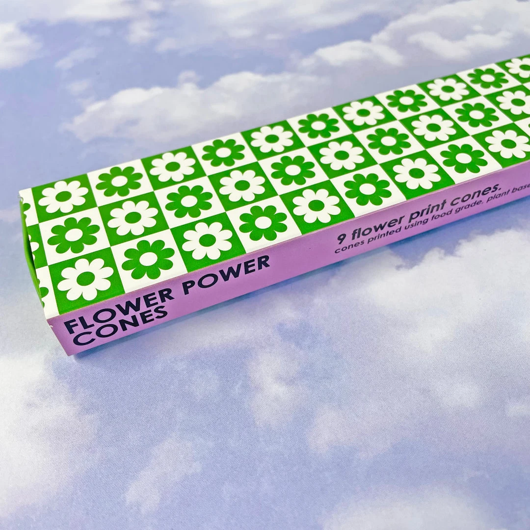 Shop Burning Love Papers + Cones Flower Power Cones 7 Shop Burning Love Papers + Cones Flower Power Cones