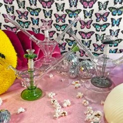 Burning Love Lovebirds Water Pipe- Green Bongs 15 Burning Love Lovebirds Water Pipe- Green Bongs