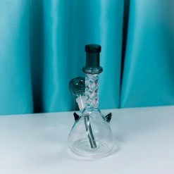 Burning Love BB Teal Water Pipe
