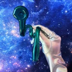 Shop Burning Love Vortex Pipe- Teal