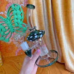 Burning Love Toadstool Water Pipe Bongs