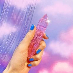 Burning Love Pipes Crystal Pipe- Pink
