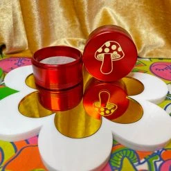 Burning Love Mushroom Grinder Grinders