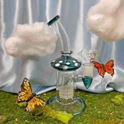 Burning Love Toadstool Water Pipe Bongs