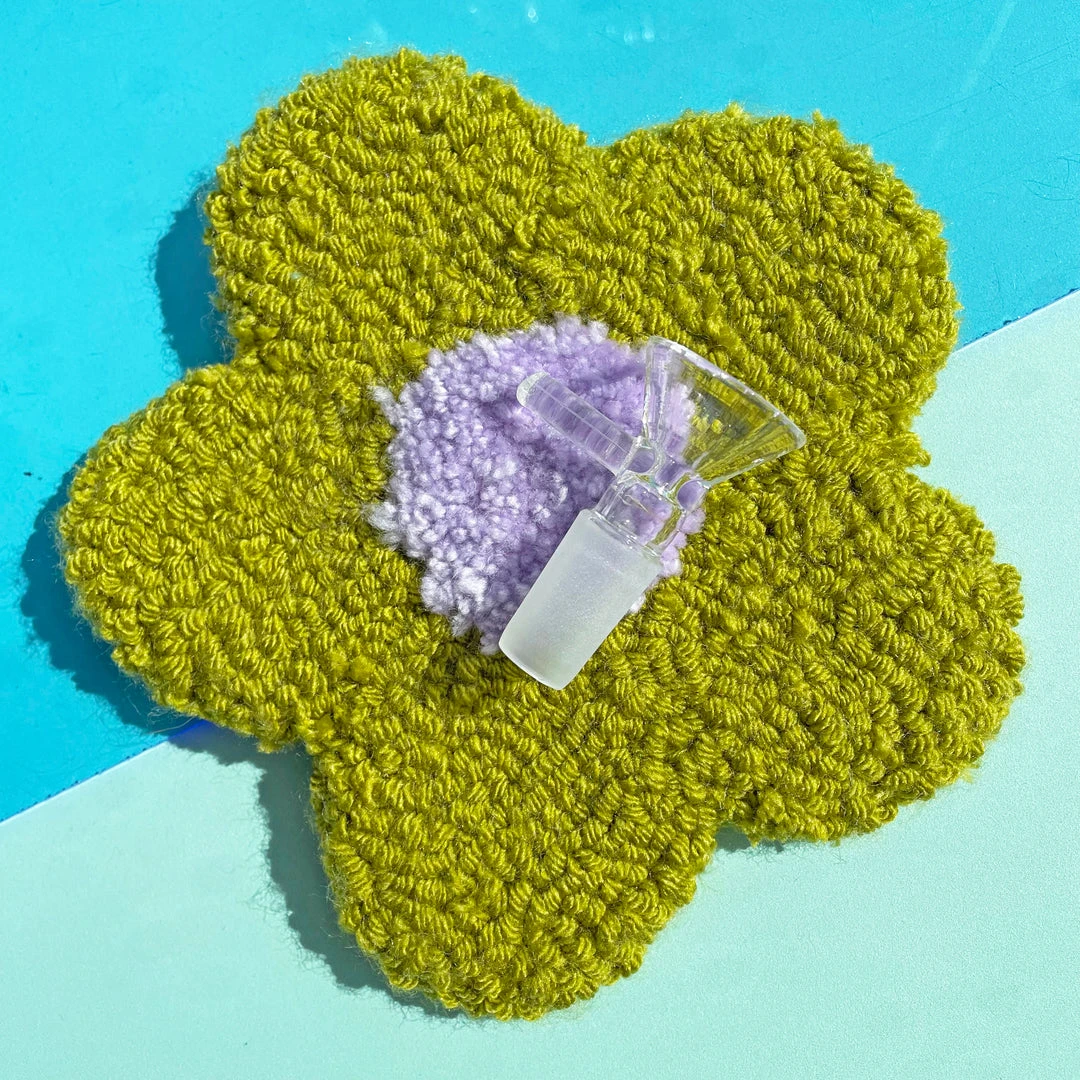 Burning Love Bongs Whirly Girl- Teal 6 Burning Love Bongs Whirly Girl- Teal