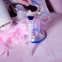 Shop Burning Love Iridescent Zong- Oil Slick Bongs