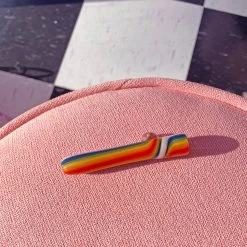 Burning Love Pipes Rainbow One Hitter