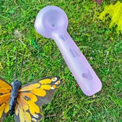 Burning Love Pipes Butterfly Pipe- Purple 7 Burning Love Pipes Butterfly Pipe- Purple