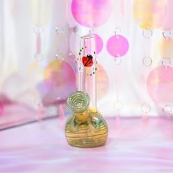 Burning Love Bubblers Ladybug Beaker Bubbler