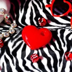 Burning Love Party Heart Pipe- Red Pipes