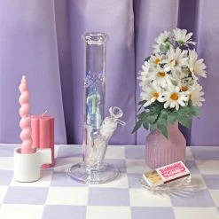 Burning Love Bongs Iridescent Glow Bong 14 Burning Love Bongs Iridescent Glow Bong