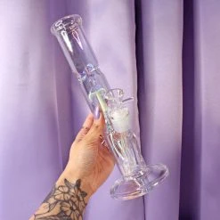 Burning Love Bongs Iridescent Glow Bong 16 Burning Love Bongs Iridescent Glow Bong
