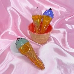Burning Love Ice Cream Cone Pipe
