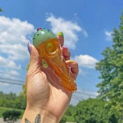 Burning Love Ice Cream Cone Pipe