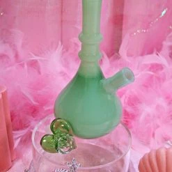 Burning Love Bongs Love Potion Water Pipe- Jade