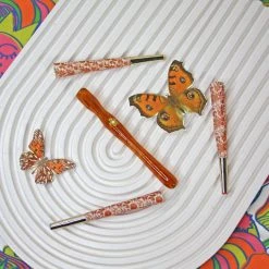 Shop Burning Love Joint Holder/Extender- Amber Flower 4.75