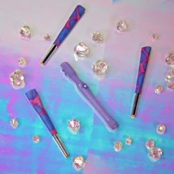 Shop Burning Love Joint Accessories Joint Holder/Extender- Purple Flower 4.75