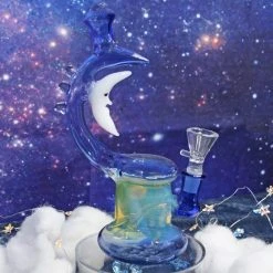 Burning Love Bongs Dreamworks Bong- Sky Blue
