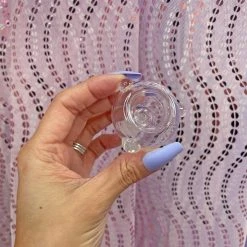 Burning Love Bongs Material Girl Water Pipe - Pink