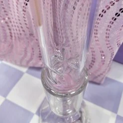 Burning Love Bongs Material Girl Water Pipe - Pink