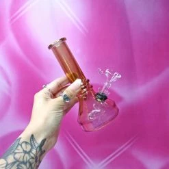 Burning Love Bongs Mini Iridescent Bong