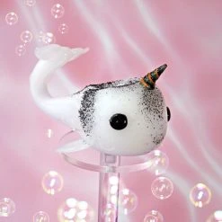 Burning Love Narwhal Pipe Pipes