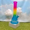 Burning Love Bongs Neon Rainbow Beaker