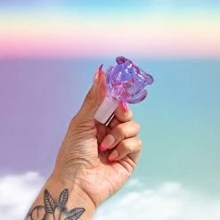 Burning Love Bongs Blossom Bong- Periwinkle