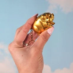 Burning Love Lighters Piggy Keychain Lighter