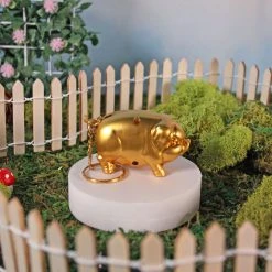 Burning Love Lighters Piggy Keychain Lighter