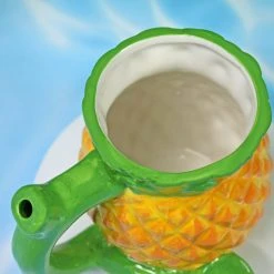 Shop Burning Love Pineapple Wake N Bake Mug Pipe Pipes