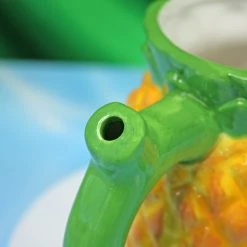 Shop Burning Love Pineapple Wake N Bake Mug Pipe Pipes