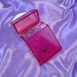 Burning Love Joint Accessories Glitter Cigarette Box- Pink
