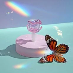 Burning Love Blossom Bong- Pink