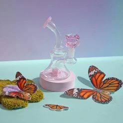 Burning Love Blossom Bong- Pink