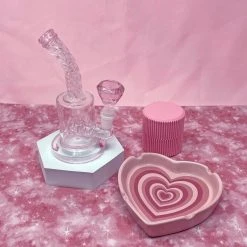 Shop Burning Love Accessories Pink Gem Slide